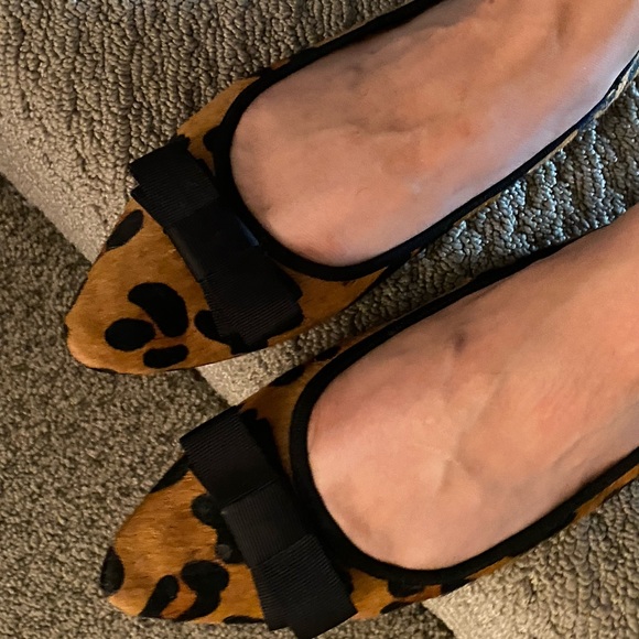 Marais USA Pointed-Toe Ballet Flats (calf hair) - Picture 3 of 7